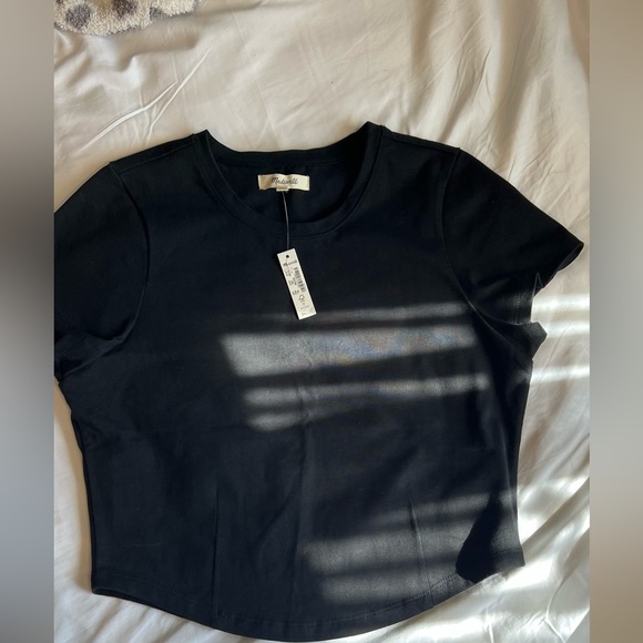 NWT Heavyweight Jersey Crewneck Tee - Picture 2 of 5